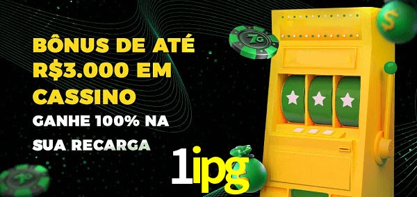 1ipg melhor bônus de depósito